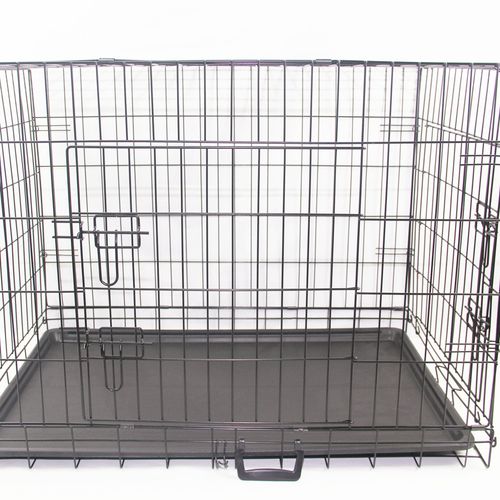 YES4PETS 36" Portable Foldable Pet Crate with Cover & Mat - PetServo