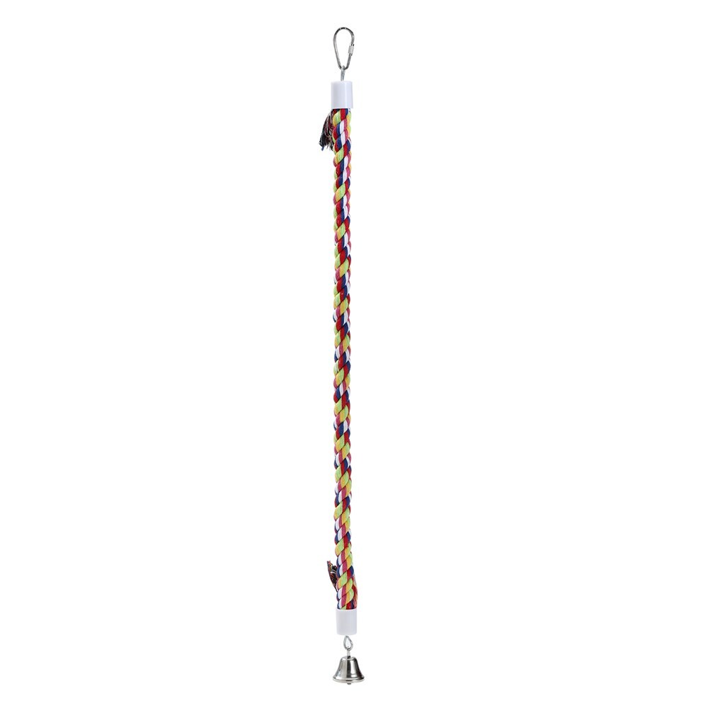 YES4PETS - 3-Pack Spiral Rope Bird Toys for Small Birds - Pet Servo