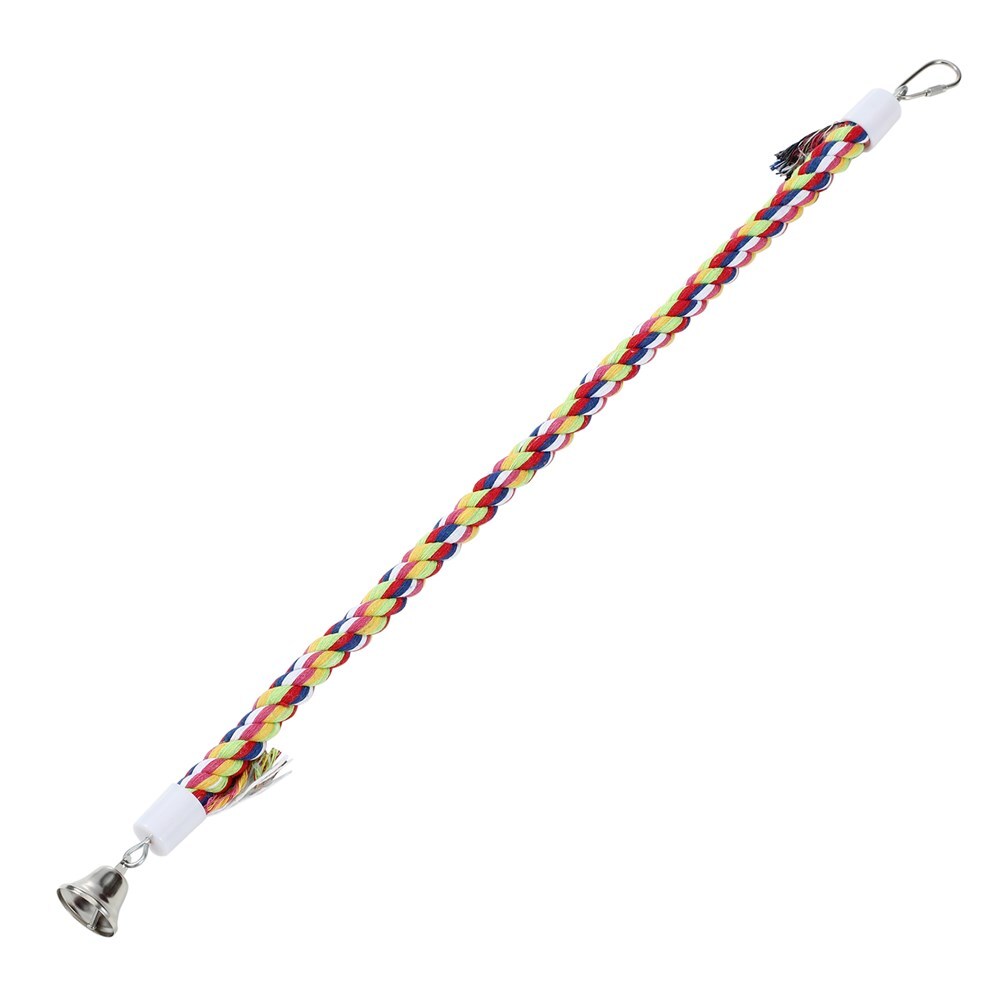 YES4PETS - 3-Pack Spiral Rope Bird Toys for Small Birds - Pet Servo