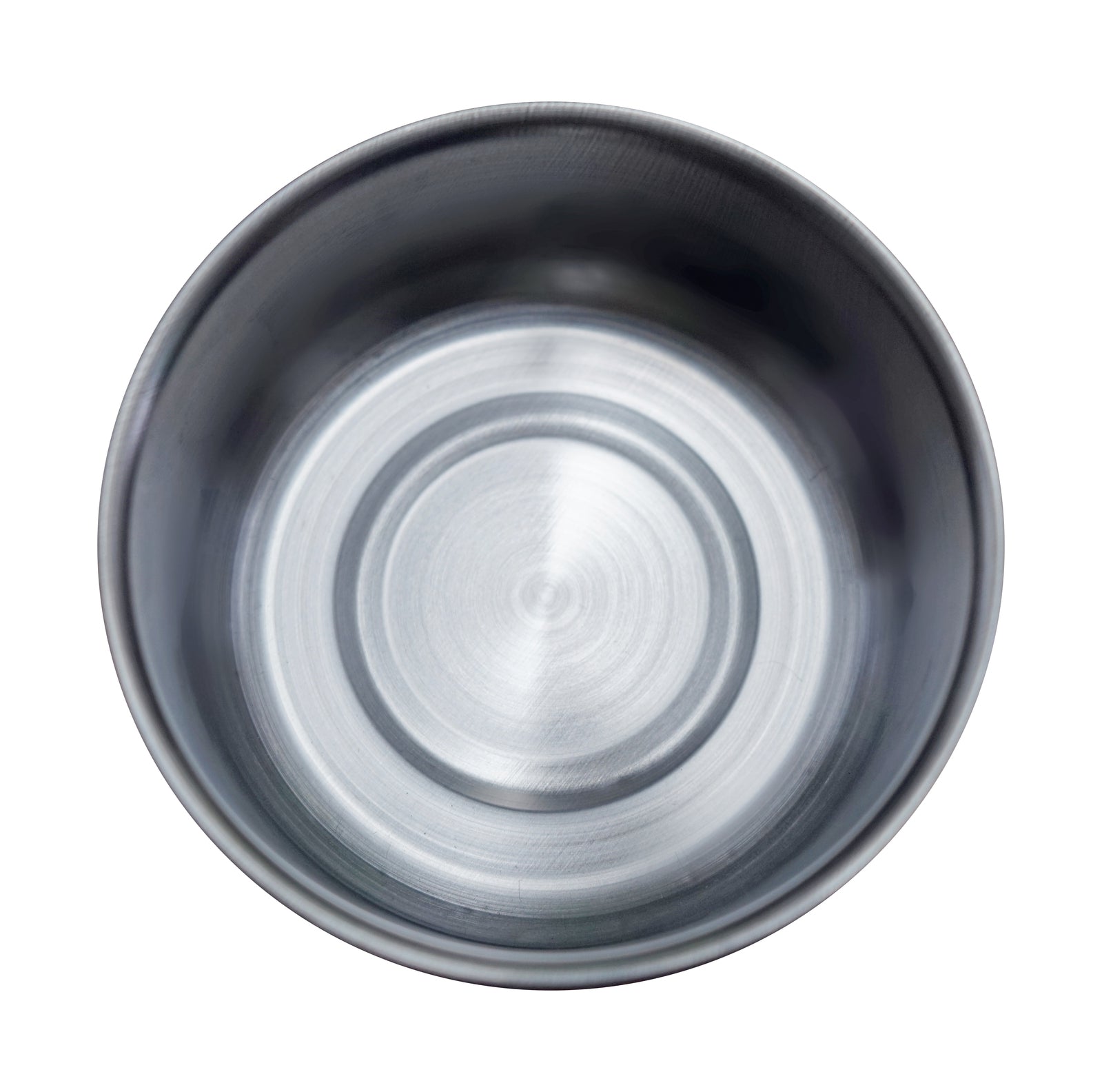 Black ceramic bowl on a white background at Pet Servo