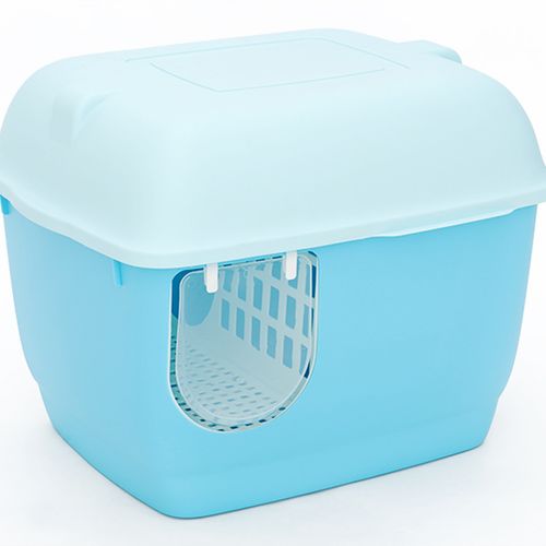 YES4PETS XL Portable Hooded Cat Litter Box with Handle - PetServo