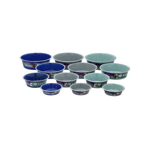 Paws and Claws - Savoy S/Steel Pet Bowl 400Ml 12.5x4cm Assorted - 2x - petservo
