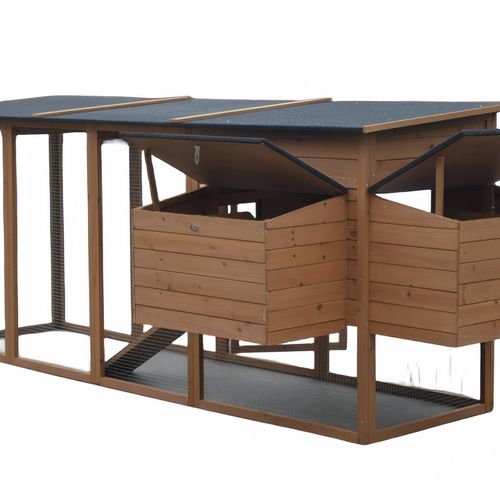Buy online YES4PETS XXL 280cm Chicken Coop Guinea Pig Rabbit Hutch - PetServo