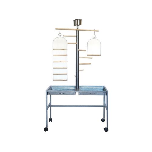 Buy online YES4PETS - Large Bird Cage Playpen with Ladder & Wheels - Pet Servo