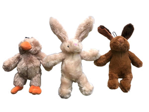 YES4PETS - 3x Pet Puppy Dog Plush Squeaky Toys - Petservo-2