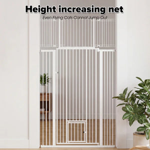 Height increasing net for pets with text on a white background at Pet Servo