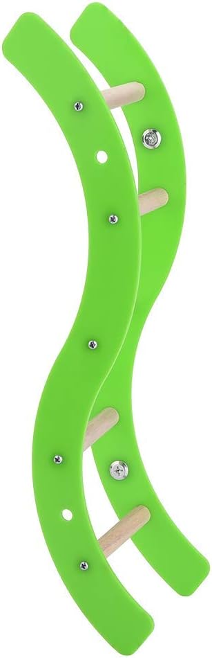 Green archery bow stand on a white background at Pet Servo
