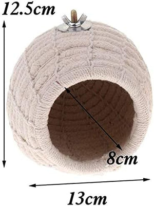 Textured spherical object with dimensions labeled on a white background at Pet Servo