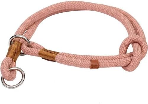M-Pets - 45cm Medium Eco-Friendly Adjustable Pet/Dog Collar Neck Secure Strap Pink