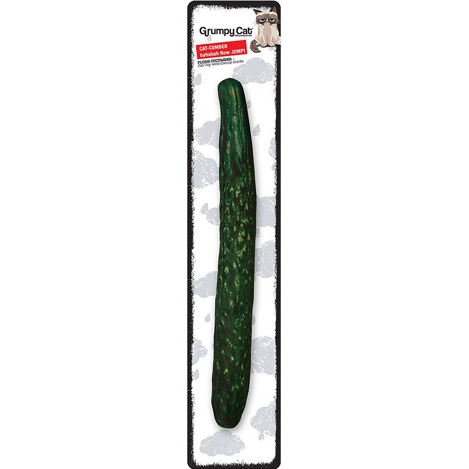 Rosewood - Grumpy Cat Plush Cucumber - Petservo