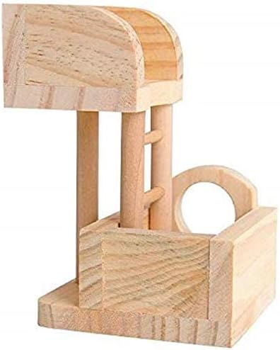Wooden toy block with various shapes on a white background at Pet Servo