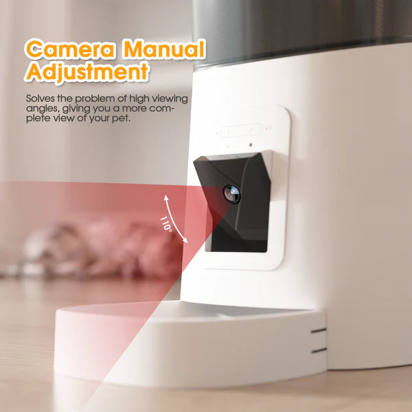 Advwin - 6L Automatic Pet Feeder HD Camera WiFi - petservo