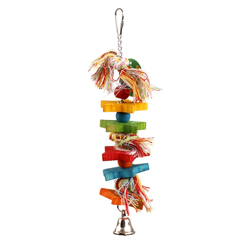 YES4PETS - 5 x Small Hanging Bird Parrot Parakeet Cockatiel Budgie Bell Toy - Petservo