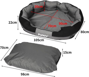 Buy PaWz Large Pet Sofa Bed with Head and Neck Support at Pet Servo