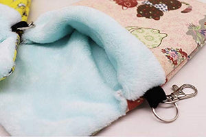 Litewoo - Small Pets Sugar Gliders Sleeping Bag (Pink Cat) - Pet Servo