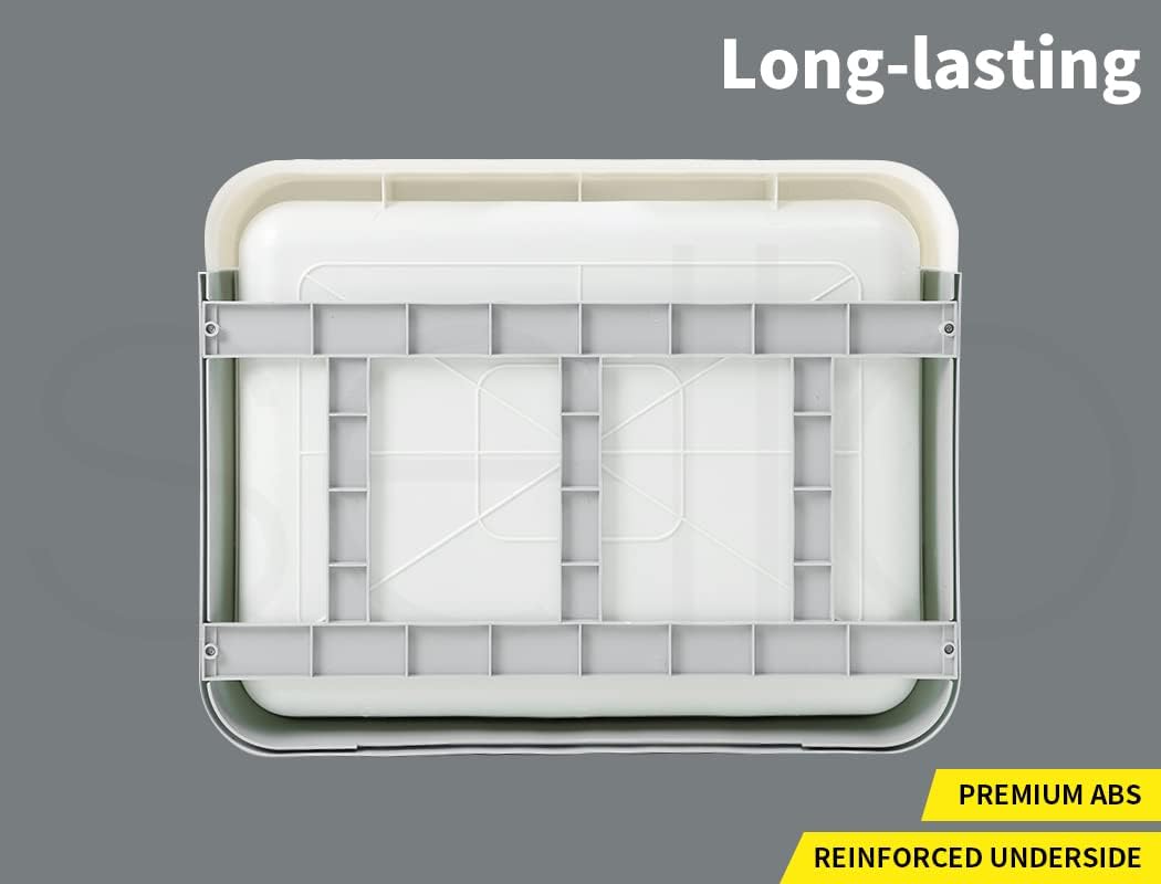 PaWz - Foldable Cat Litter Box Tray Enclosed Kitty Toilet Hood Hair with Separate Entry and Exit Door at Pet Servo