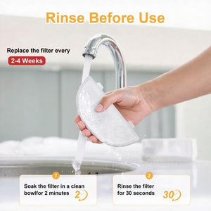Buy Casfuy 4-Pack Fountain Filters & Sponges at Pet Servo