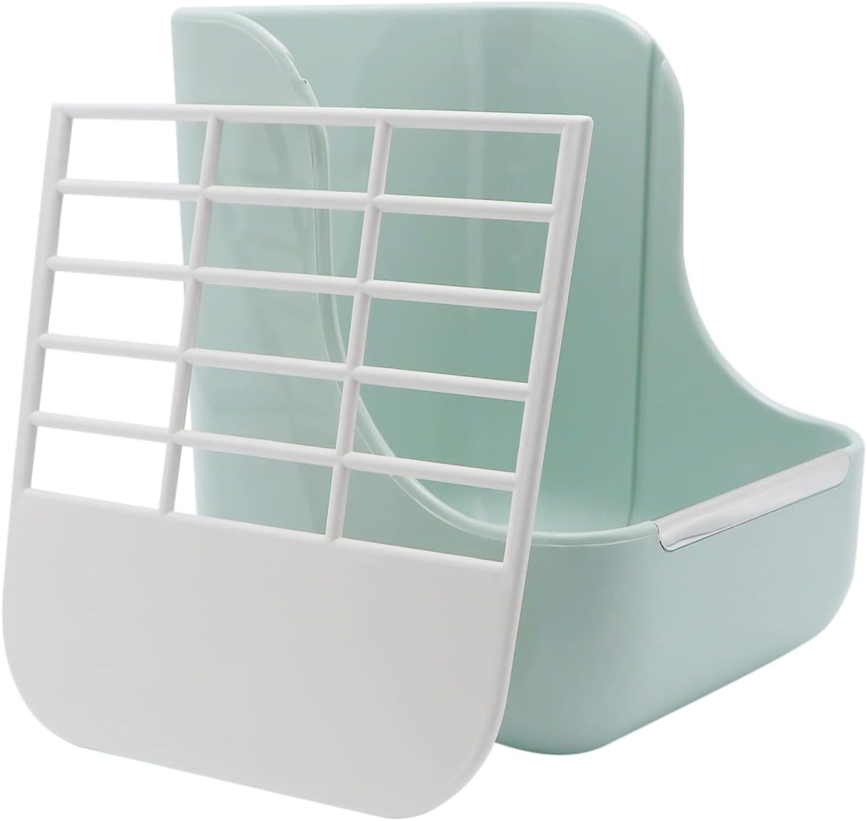 Light blue and white pet product with a grid design on a white background at Pet Servo