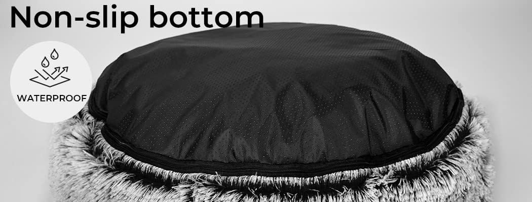 Buy PaWz XL Pet Soft Warm Kennel Round Bed at Pet Servo