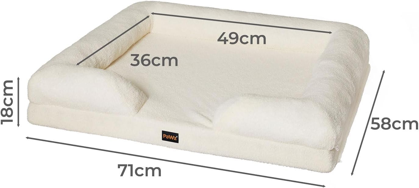 Buy PaWz Orthopedic Memory Foam Pet Sofa Beds at Pet Servo