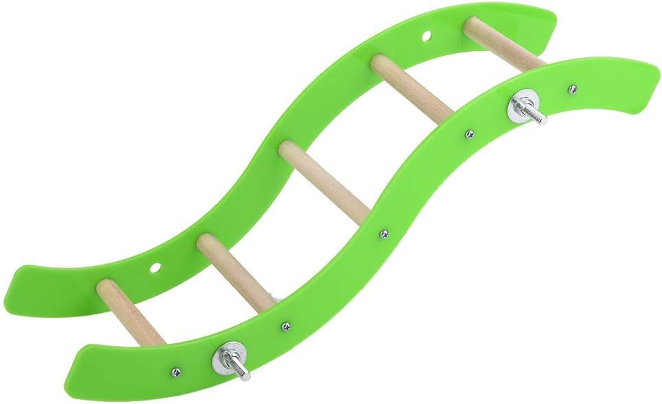 Litewoo - Bird Hamster Acrylic Wave Ladder - Pet Servo