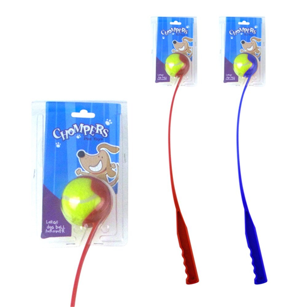 YES4PETS - 4x Pet Tennis Ball Launcher Fetch Toy for Dogs - Pet Servo