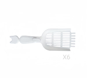 White plastic tool with grid pattern on a white background at Pet Servo