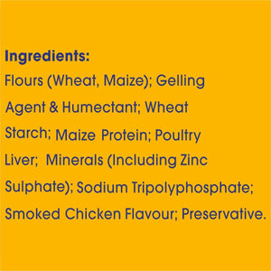 Pedigree Dentastix Chewy Chunx Treats Mini Smoky Chicken at Pet Servo-3