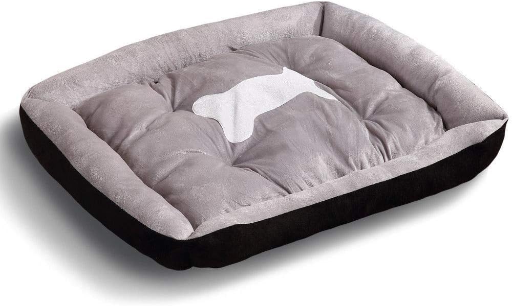 PaWz Large Dog Bed with Warm Mattress Cushion with Non-Slip Bottom and PP Cotton at Pet Servo