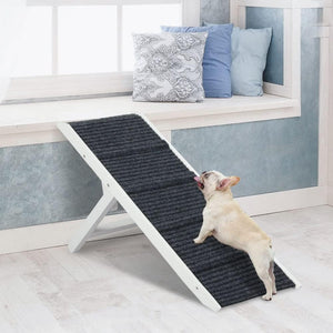 PaWz Adjustable Dog Ramp Height Stair for Bed Sofa Cat Dogs Folding Portable at Pet Servo