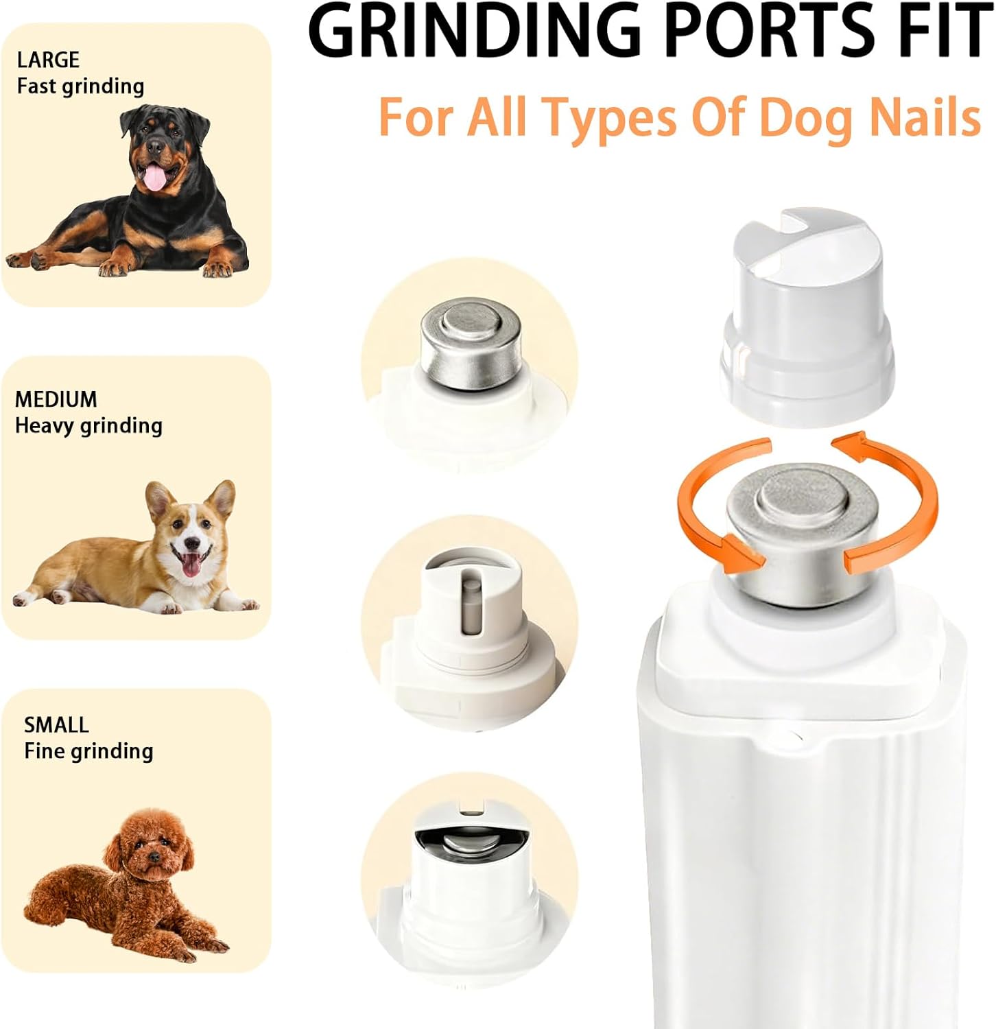 Buy FLYLOVE 2-in-1 Pet Nail Clipper & Grinder LED at Pet Servo