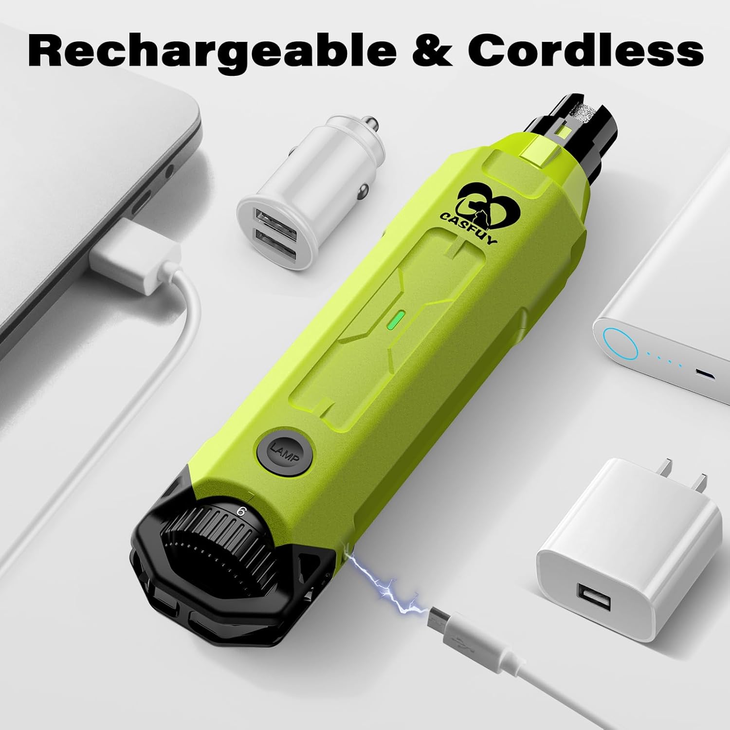 Buy Casfuy Newest Enhanced Pet Nail Grinder at Pet Servo