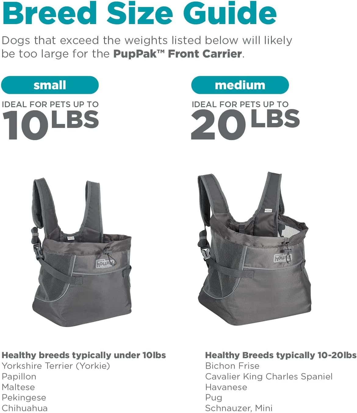Outward Hound - PupPak Dog Front Carrier (Grey) at Pet Servo