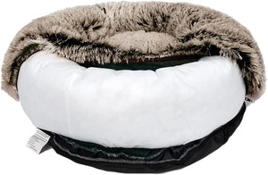 PaWz Medium Replaceable Cover for Dog Calming Bed Kennel Round Nest Cave (Coffee) at Pet Servo