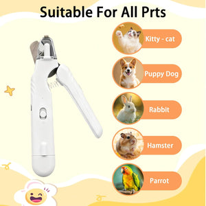 Buy FLYLOVE 2-in-1 Pet Nail Clipper & Grinder LED at Pet Servo