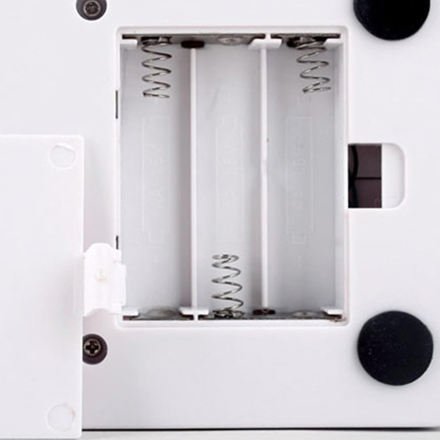 Close-up of a mechanical device with springs and a white background at Pet Servo