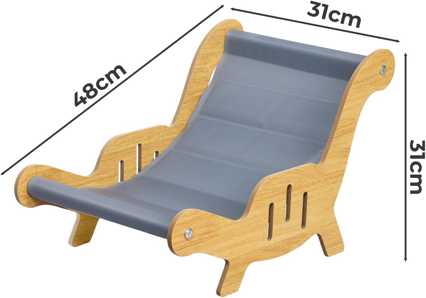 Buy PaWz L-Shaped Indoor Cat Bed with Gel Pad at Pet Servo