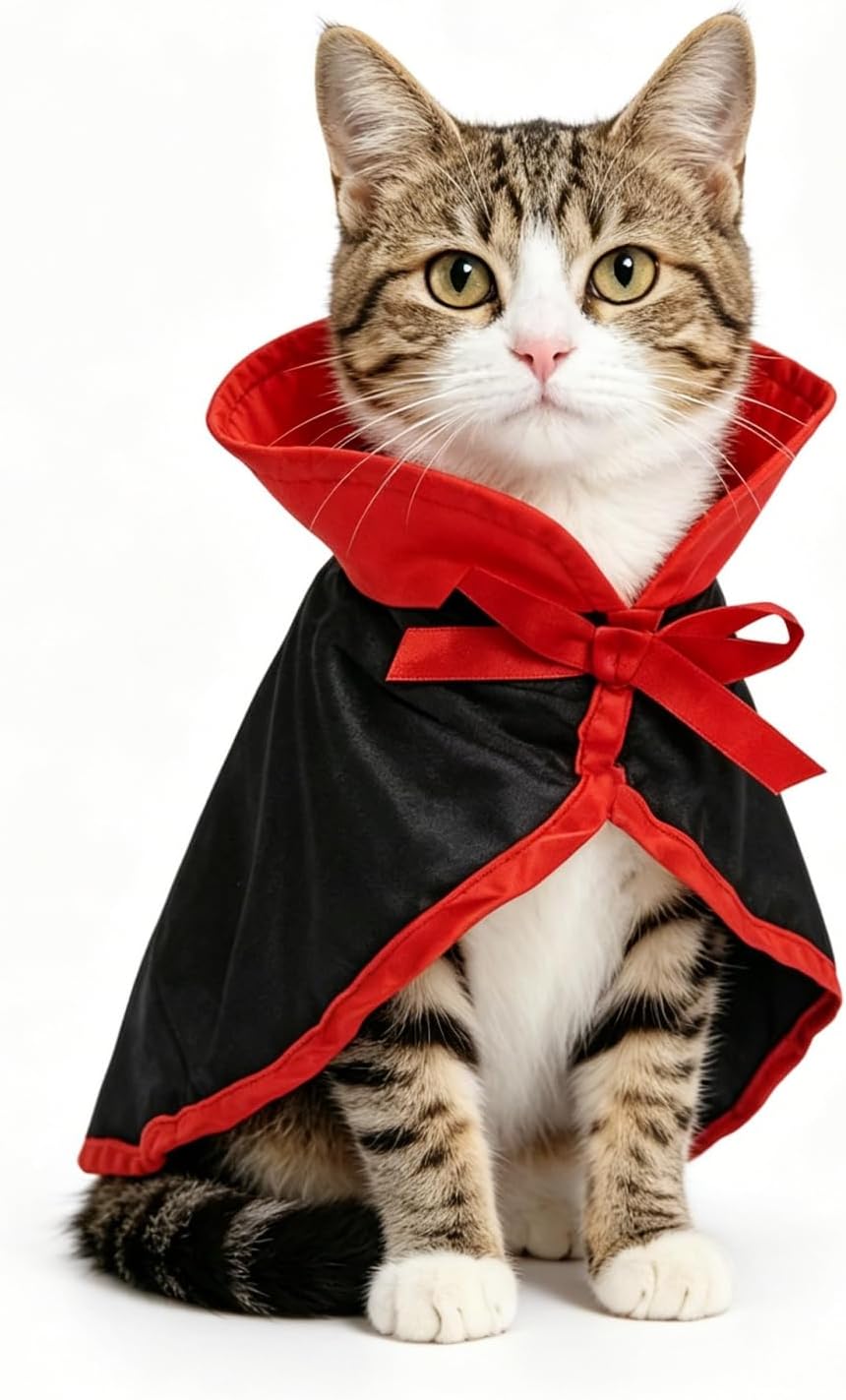 NAMSAN - Pet Vampire Halloween Costume for Holiday Party at Pet Servo