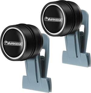 Two black dumbbells with 'Vastocean' branding on a white background at Pet Servo