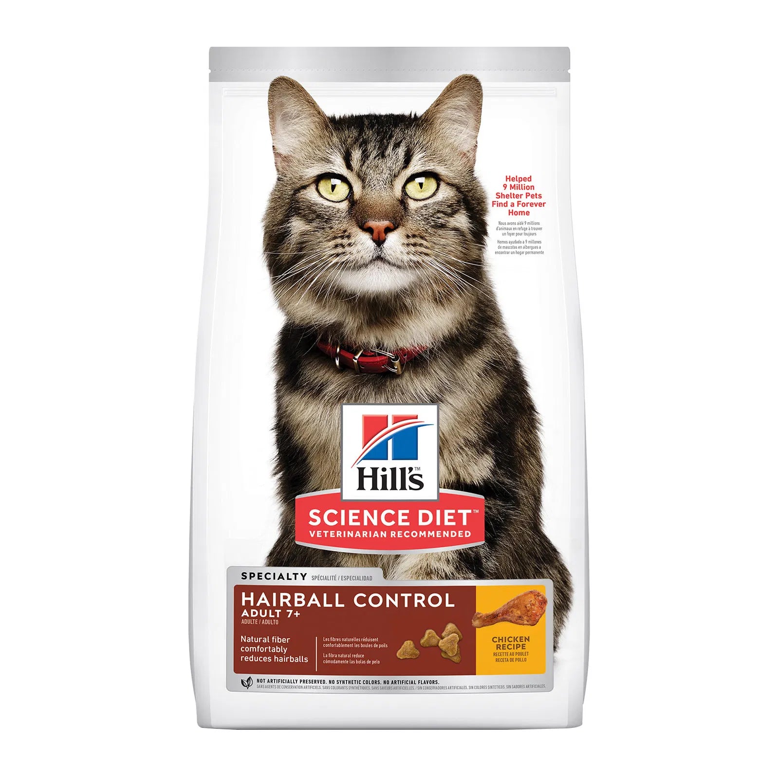 Hill's Science Diet - Adult 7+ Hairball Control Cat Food - PetServo