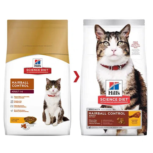 Hill's Science Diet - Adult Hairball Control Chicken Cat Food - PetServo