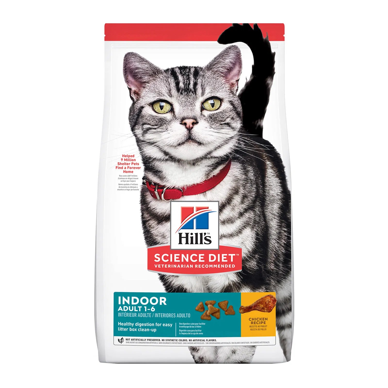 Hill's Science Diet - Adult Indoor Chicken Dry Cat Food - Pet Servo