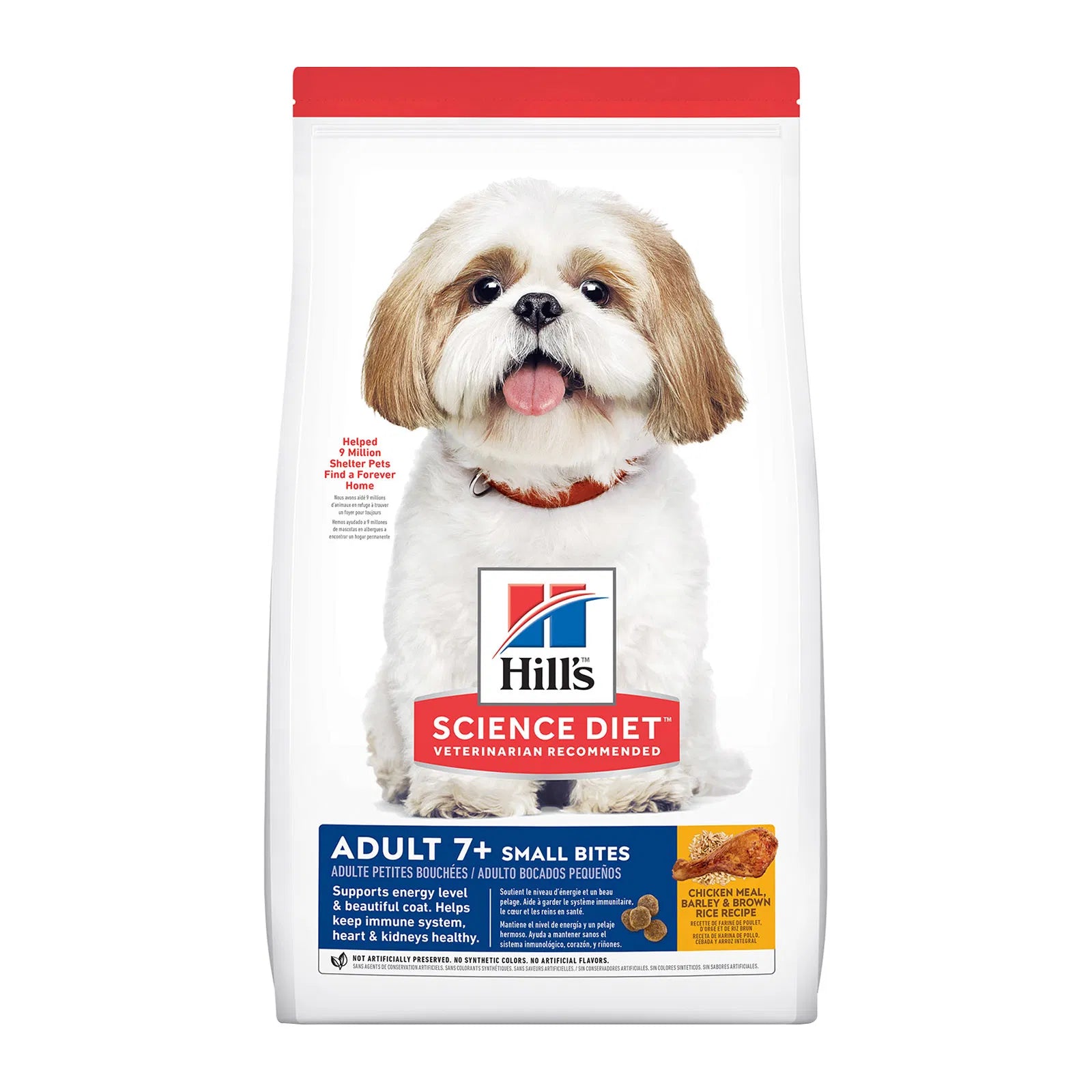 Hills Science Diet dog food package with a small dog on the label at Pet Servo
