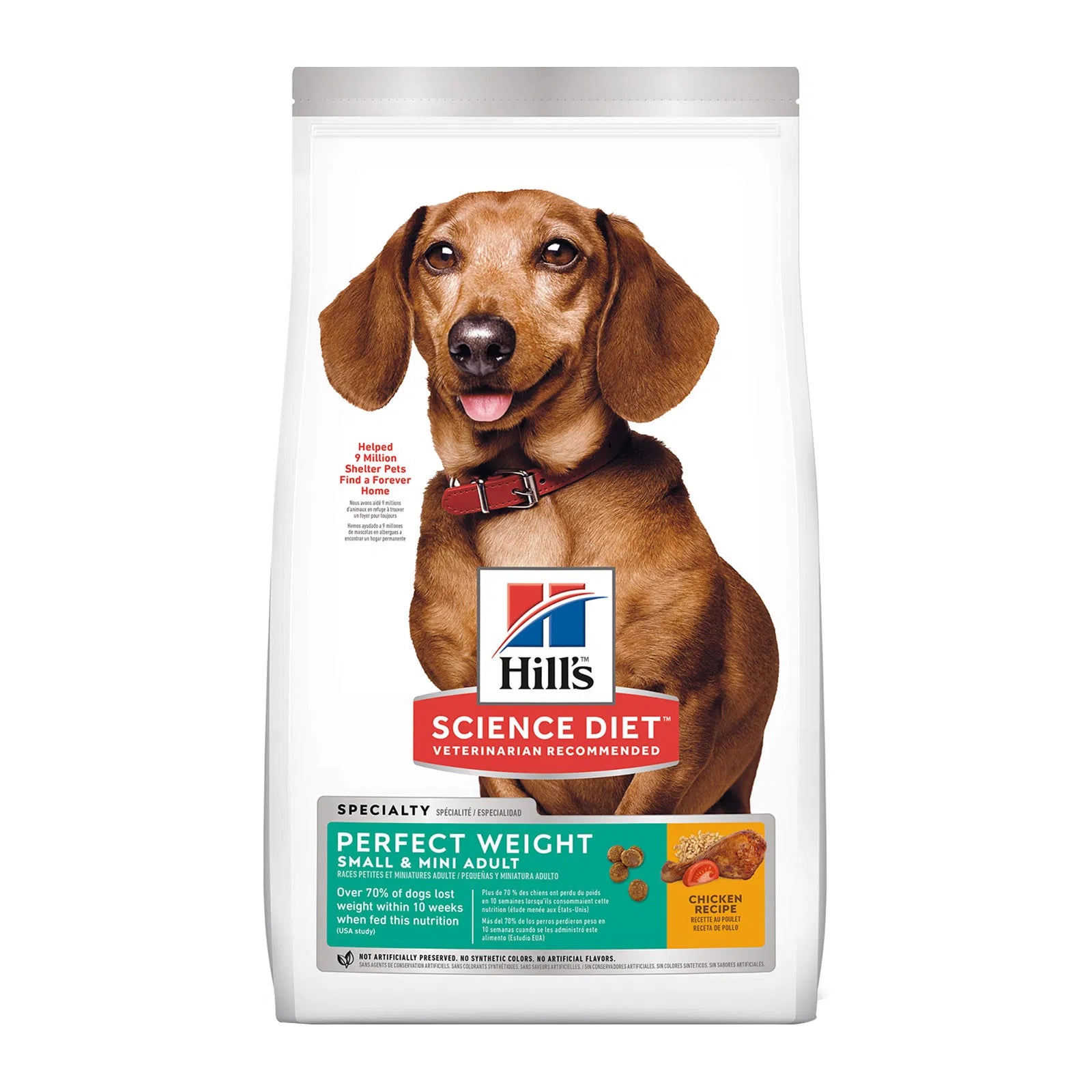 Hill's Science Diet - Adult Perfect Weight Small and Mini Dog Food at Pet Servo