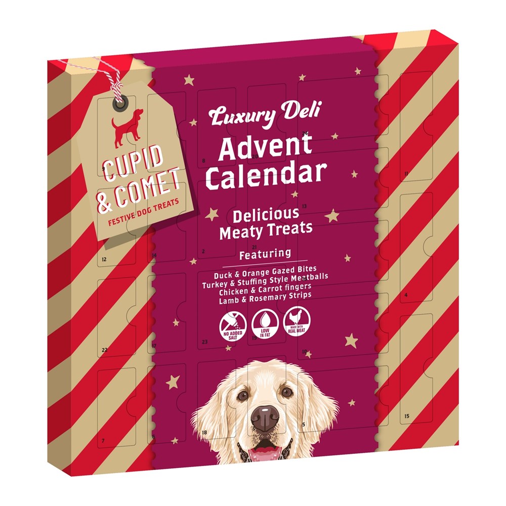 Rosewood LUXURY DELI ADVENT CALENDAR FOR DOGS 100G Pet Servo