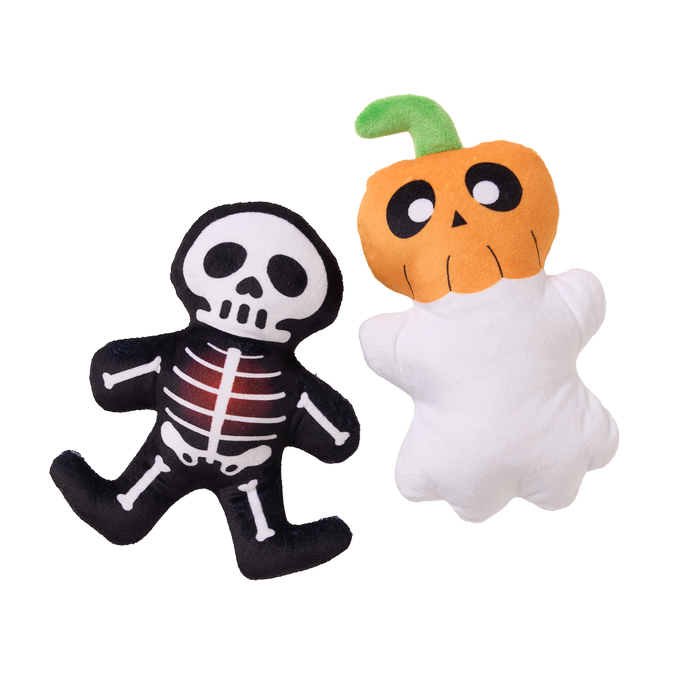 Happy Tails - Halloween Plush Toys - 2 Pack
