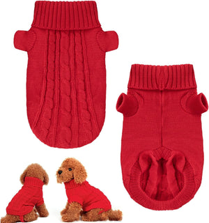 Knitted Sweater M – Cozy & Stylish for Small Pets - Petservo