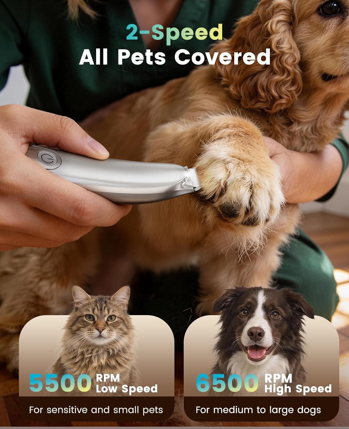 Buy oneisall - Pet Paw Trimmer with 2-Speed at Pet Servo