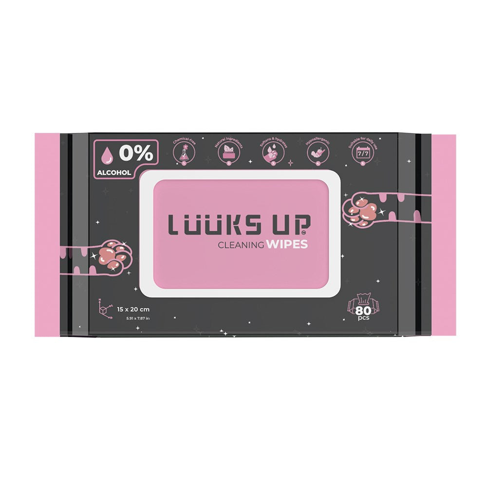 LUUKSUP WIPES Cleaning - 80pcs at Pet Servo