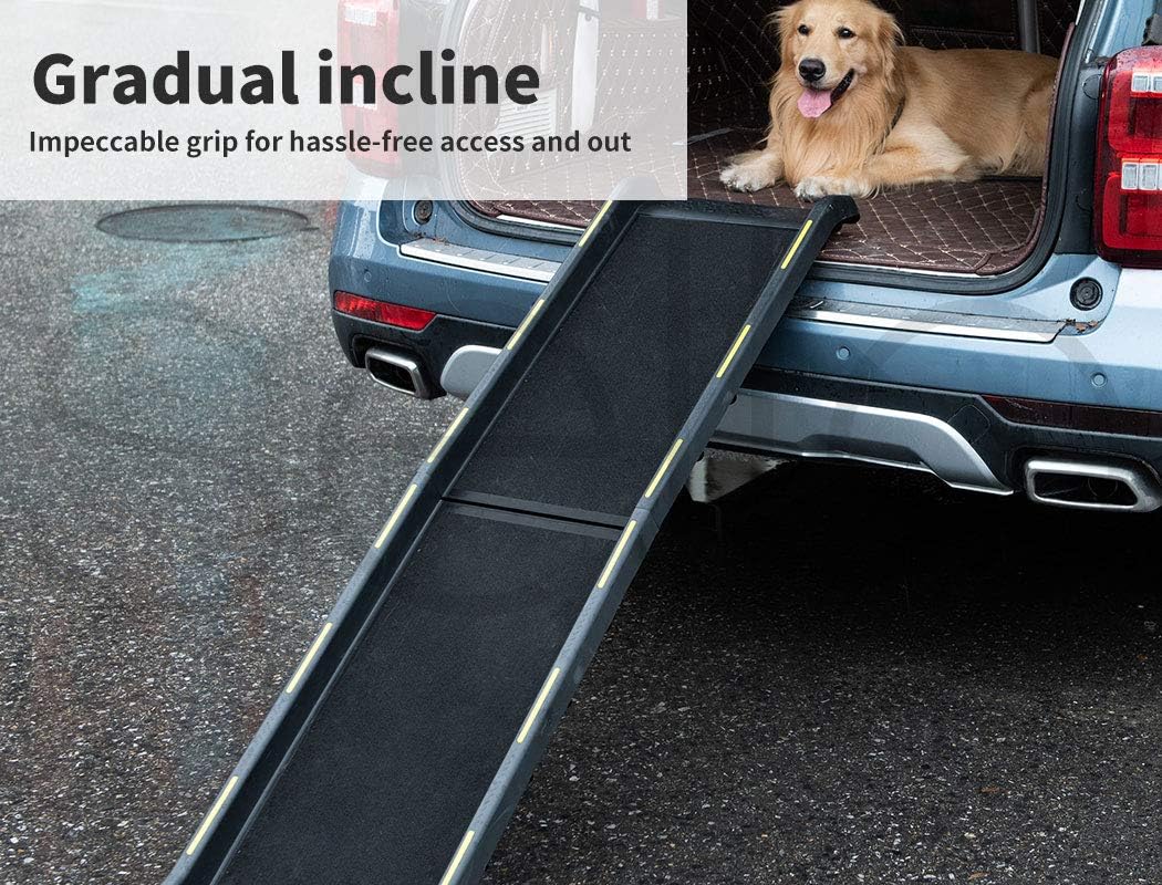 PaWz Ramp Car SUV Travel Stair Step Foldable Portable Lightweight Ladder for Dogs & Cats at Pet Servo